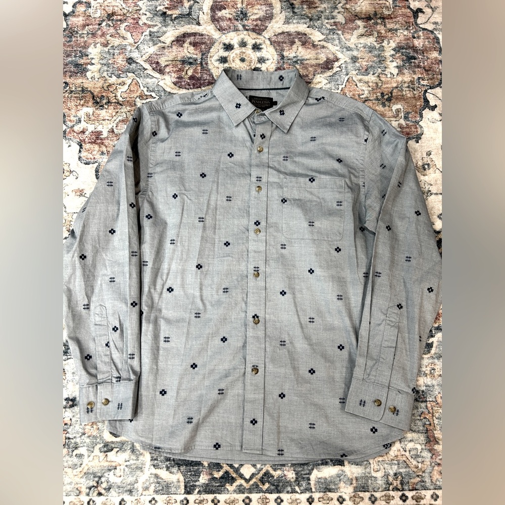 Pendleton long sleeve button up size L